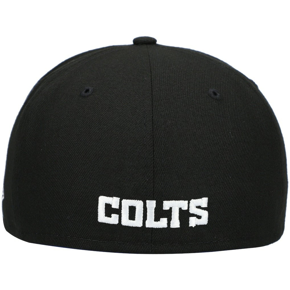 Indianapolis Colts New Era Omaha 59FIFTY Fitted Hat - Black Hats