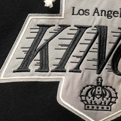 Wayne Gretzky Los Angeles Kings '47 Retired Player Name & Number Lacer Pullover Hoodie - Black | US 3848803