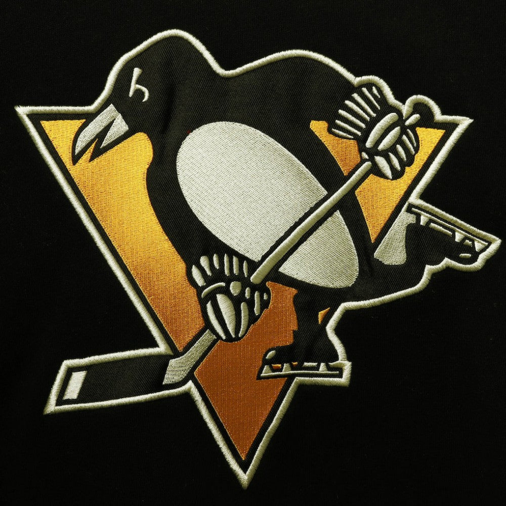 Mario Lemieux Pittsburgh Penguins '47 Retired Player Name & Number Lacer Pullover Hoodie - Black | US 3848807