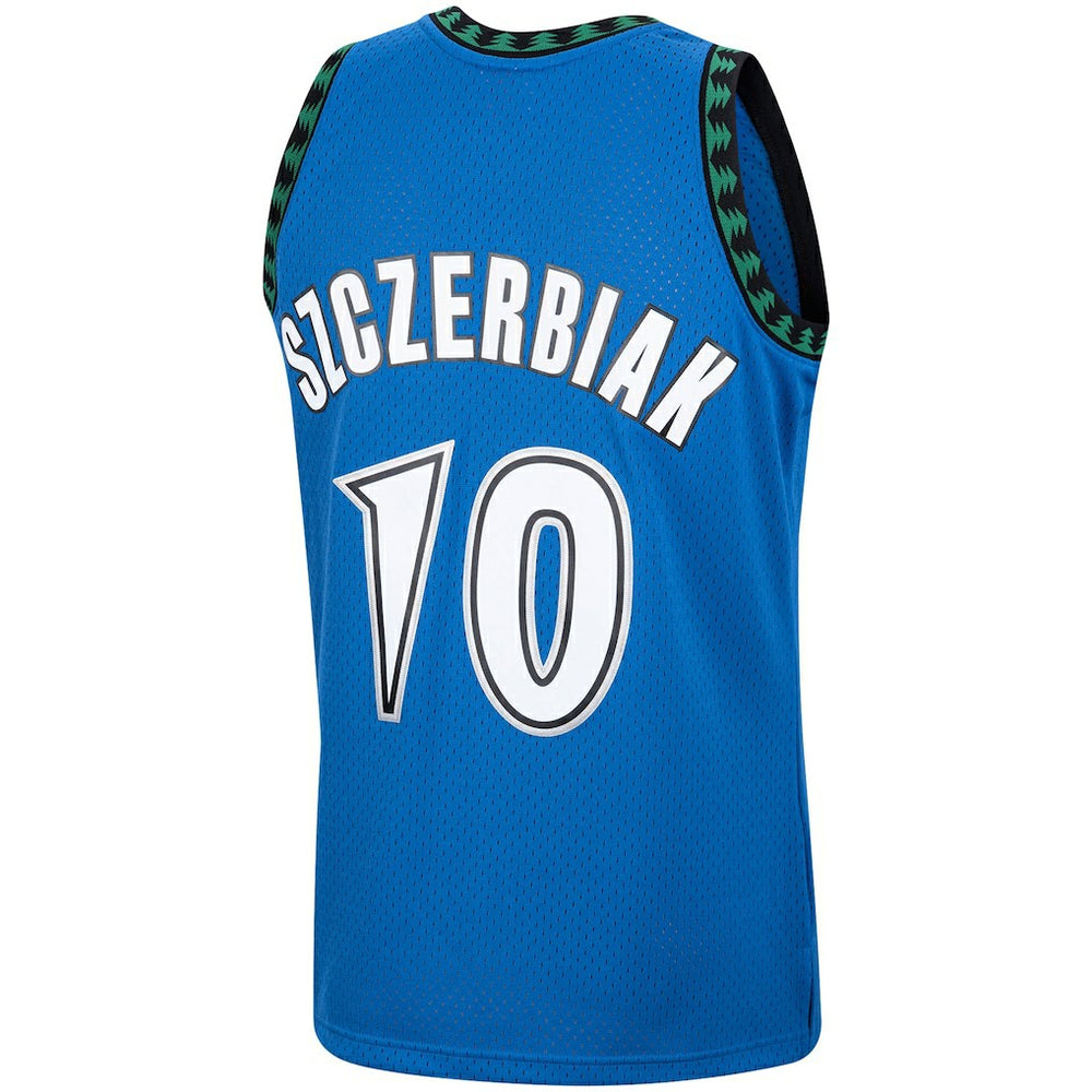 Wally Szczerbiak Minnesota Timberwolves 2003/04 Hardwood Classics Swingman Jersey Blue - Mitchell & Ness outlet