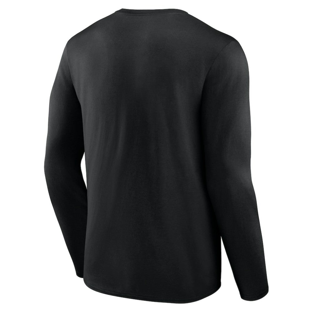 Men's Black Baltimore Orioles Team Heart & Soul Long Sleeve T-Shirt T-shirts