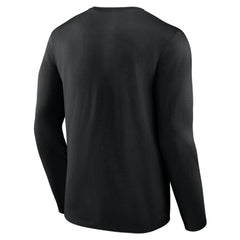 Men's Black Chicago White Sox Team Heart & Soul Long Sleeve T-Shirt T-shirts