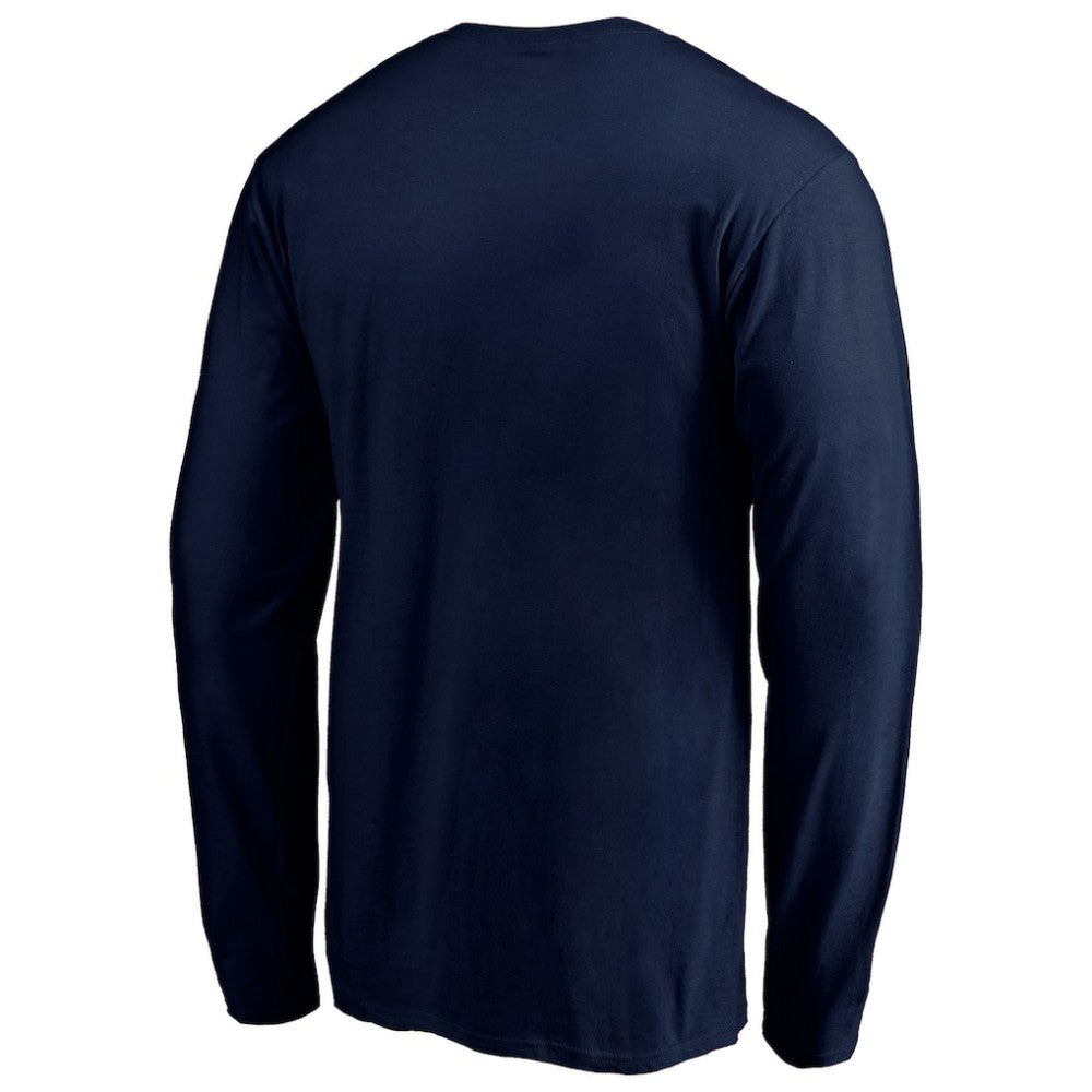 Men's Navy Detroit Tigers Team Heart & Soul Long Sleeve T-Shirt T-shirts