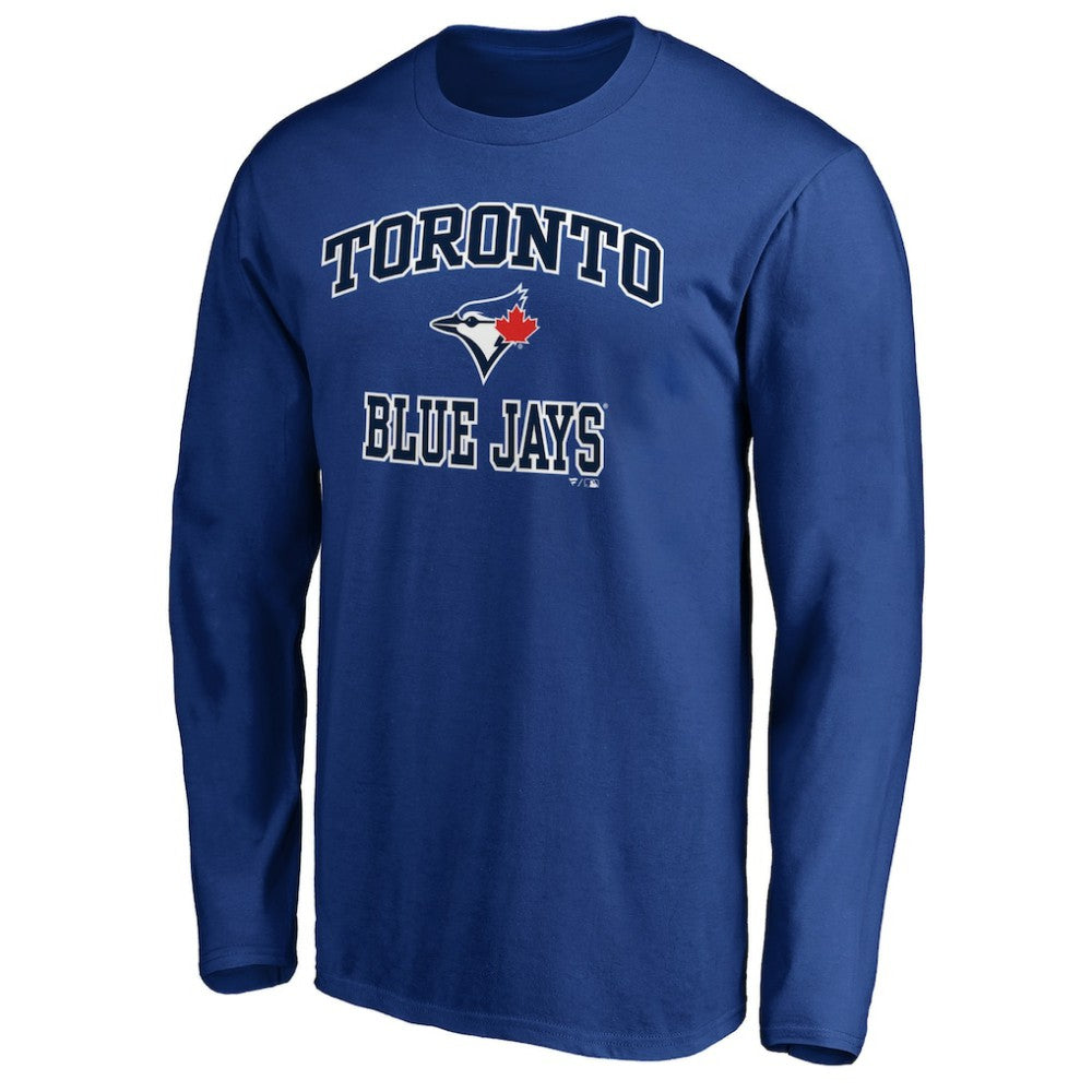 Men's Royal Toronto Blue Jays Team Heart & Soul Long Sleeve T-Shirt T-shirts