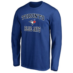 Men's Royal Toronto Blue Jays Team Heart & Soul Long Sleeve T-Shirt T-shirts