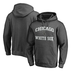Chicago White Sox Fanatics MTO Label Heart & Soul Pullover Hoodie - Charcoal Hoodies