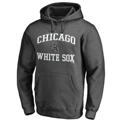 Chicago White Sox Fanatics MTO Label Heart & Soul Pullover Hoodie - Charcoal Hoodies