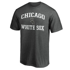 Chicago White Sox Fanatics MTO Label Heart & Soul T-Shirt - Heather Charcoal T-shirts