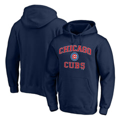Chicago Cubs Heart & Soul Pullover Hoodie - Navy Hoodies