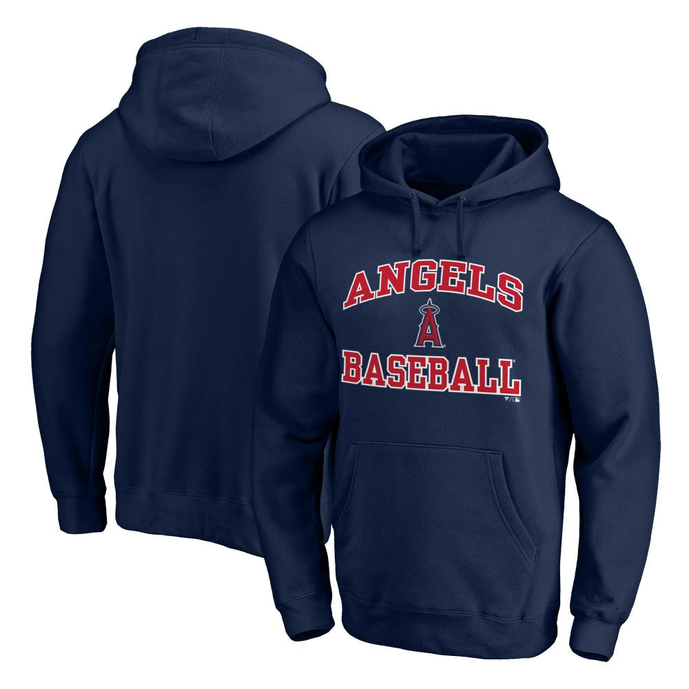 Los Angeles Angels Heart & Soul Pullover Hoodie - Navy Hoodies