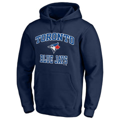 Toronto Blue Jays Fanatics MTO Label Heart & Soul Pullover Hoodie - Navy Hoodies