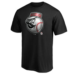 Cincinnati Reds Midnight Mascot T-Shirt - Black T-shirts