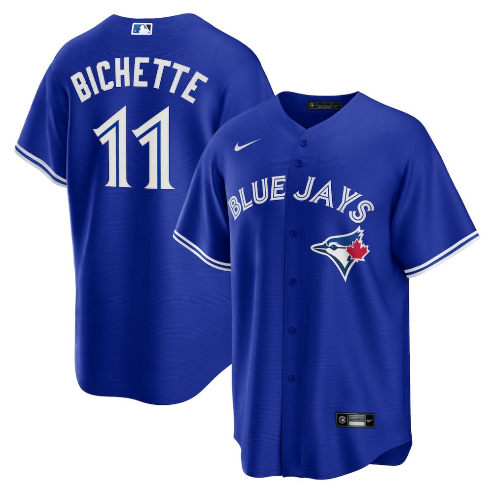 Bo Bichette Toronto Blue Jays Nike Alternate 2 Replica Jersey - Rush Blue Jerseys