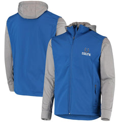 Indianapolis Colts Dunbrooke Alpha Full-Zip Jacket - Royal/Gray Jackets