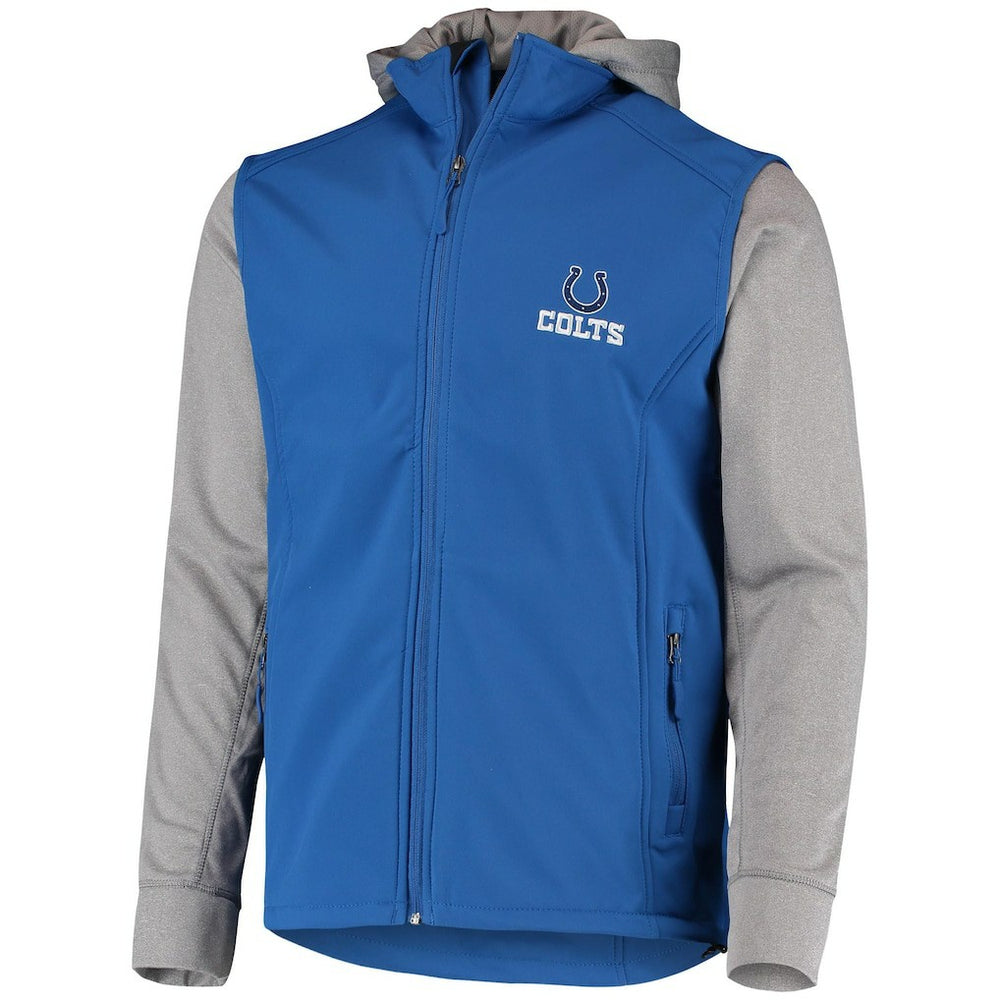 Indianapolis Colts Dunbrooke Alpha Full-Zip Jacket - Royal/Gray Jackets