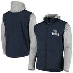 Tennessee Titans Dunbrooke Alpha Full-Zip Jacket - Navy/Gray Jackets