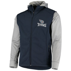 Tennessee Titans Dunbrooke Alpha Full-Zip Jacket - Navy/Gray Jackets