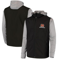 Cincinnati Bengals Dunbrooke Alpha Full-Zip Jacket - Black/Gray Jackets