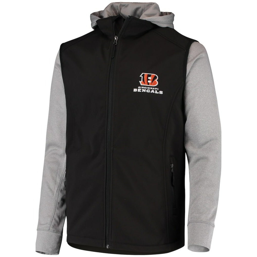 Cincinnati Bengals Dunbrooke Alpha Full-Zip Jacket - Black/Gray Jackets