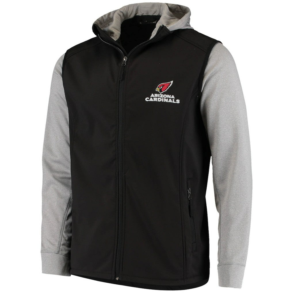 Arizona Cardinals Dunbrooke Alpha Full-Zip Jacket - Black/Gray Jackets