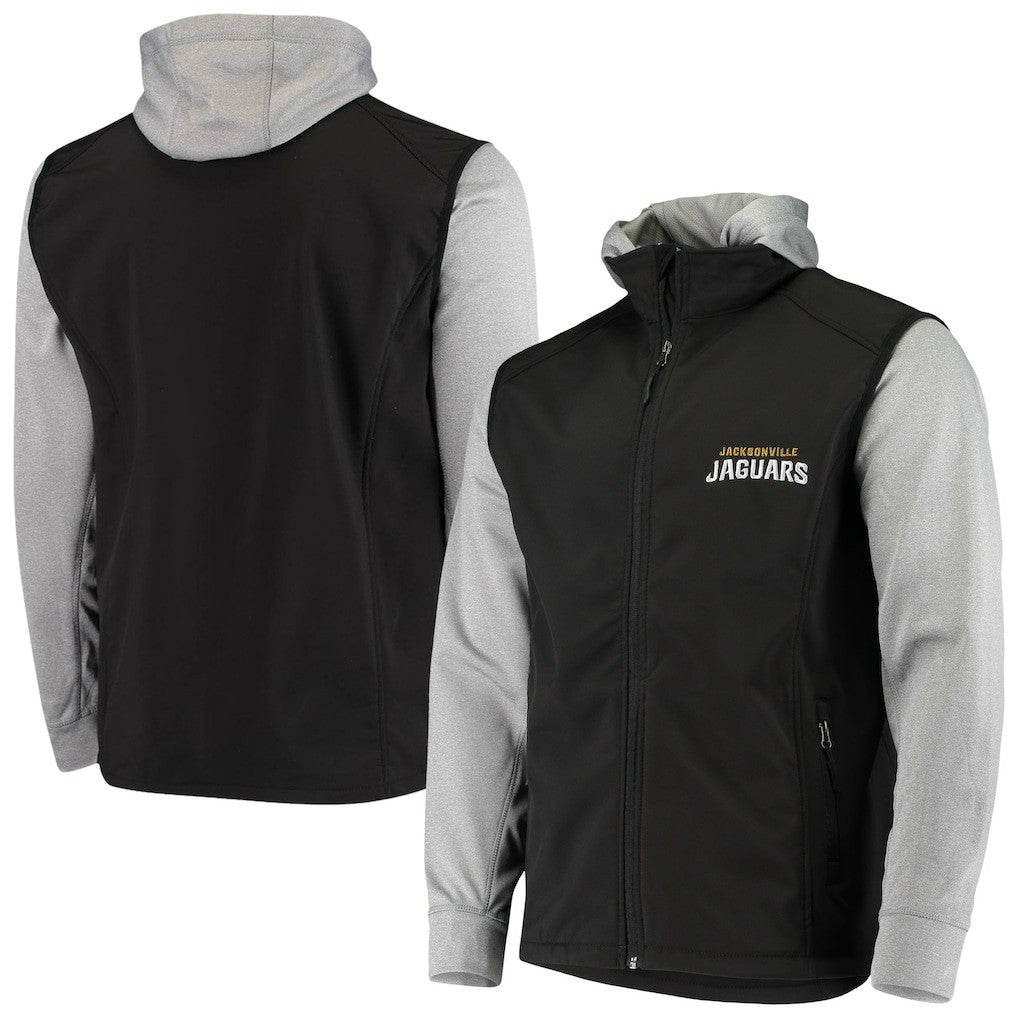 Jacksonville Jaguars Dunbrooke Alpha Full-Zip Jacket - Black/Gray Jackets