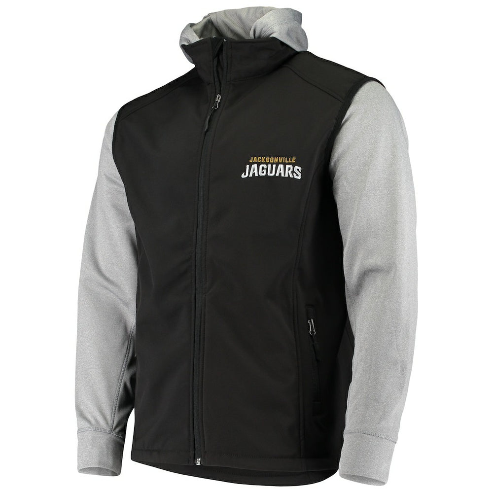 Jacksonville Jaguars Dunbrooke Alpha Full-Zip Jacket - Black/Gray Jackets