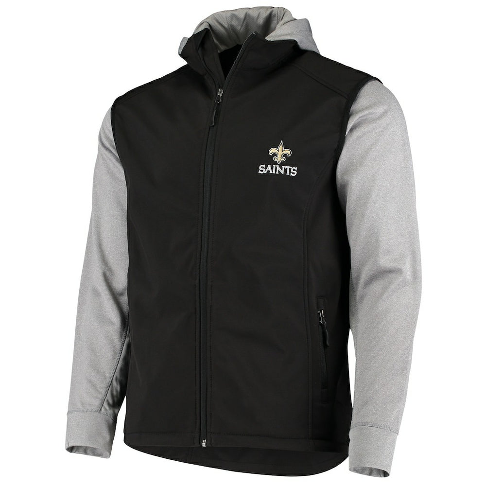 New Orleans Saints Dunbrooke Alpha Full-Zip Jacket - Black/Gray Jackets