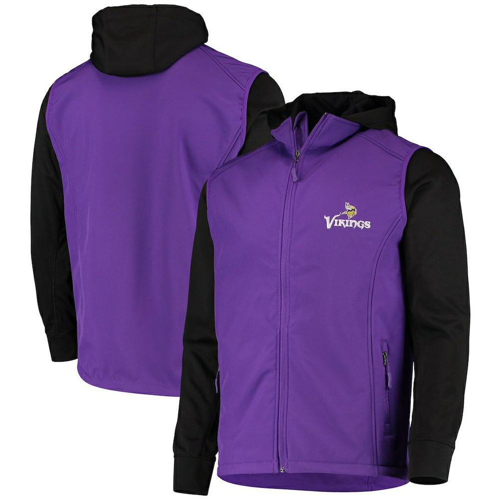 Minnesota Vikings Dunbrooke Alpha Full-Zip Jacket - Purple/Black Jackets