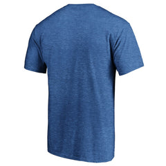 Brooklyn Dodgers Cooperstown Collection True Classics Throwback Logo Tri-Blend T-Shirt - Royal T-shirts