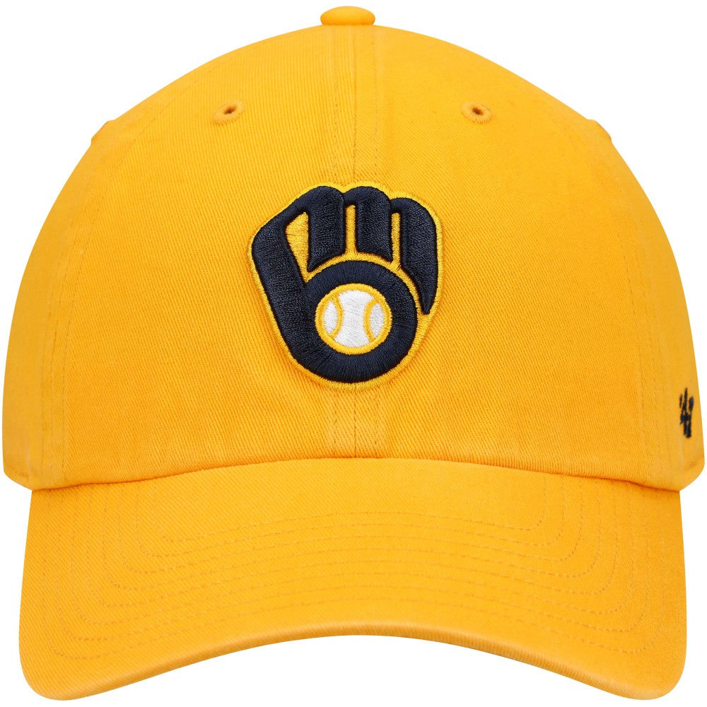 Milwaukee Brewers '47 Clean Up Adjustable Hat - Gold Hats