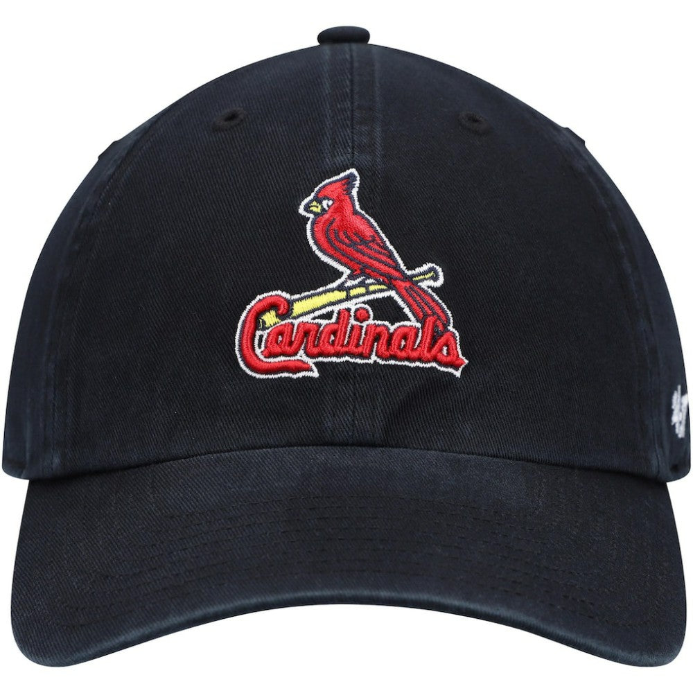 St. Louis Cardinals '47 Clean Up Adjustable Hat - Black Hats