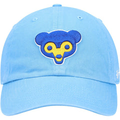 Chicago Cubs '47 Logo Cooperstown Collection Clean Up Adjustable Hat - Light Blue Hats
