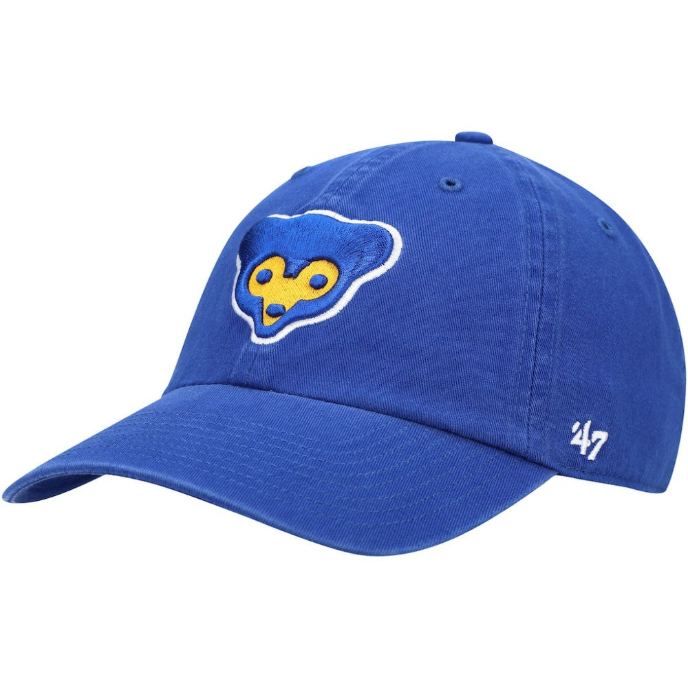 Chicago Cubs '47 Logo Cooperstown Collection Clean Up Adjustable Hat - Royal Hats