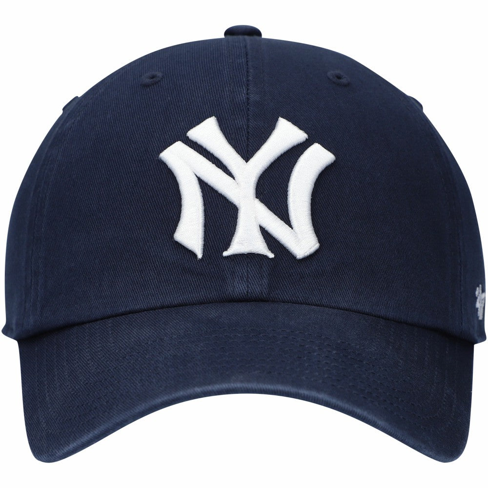 New York Yankees '47 Logo Cooperstown Collection Clean Up Adjustable Hat - Navy Hats
