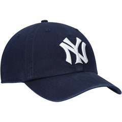 New York Yankees '47 Logo Cooperstown Collection Clean Up Adjustable Hat - Navy Hats