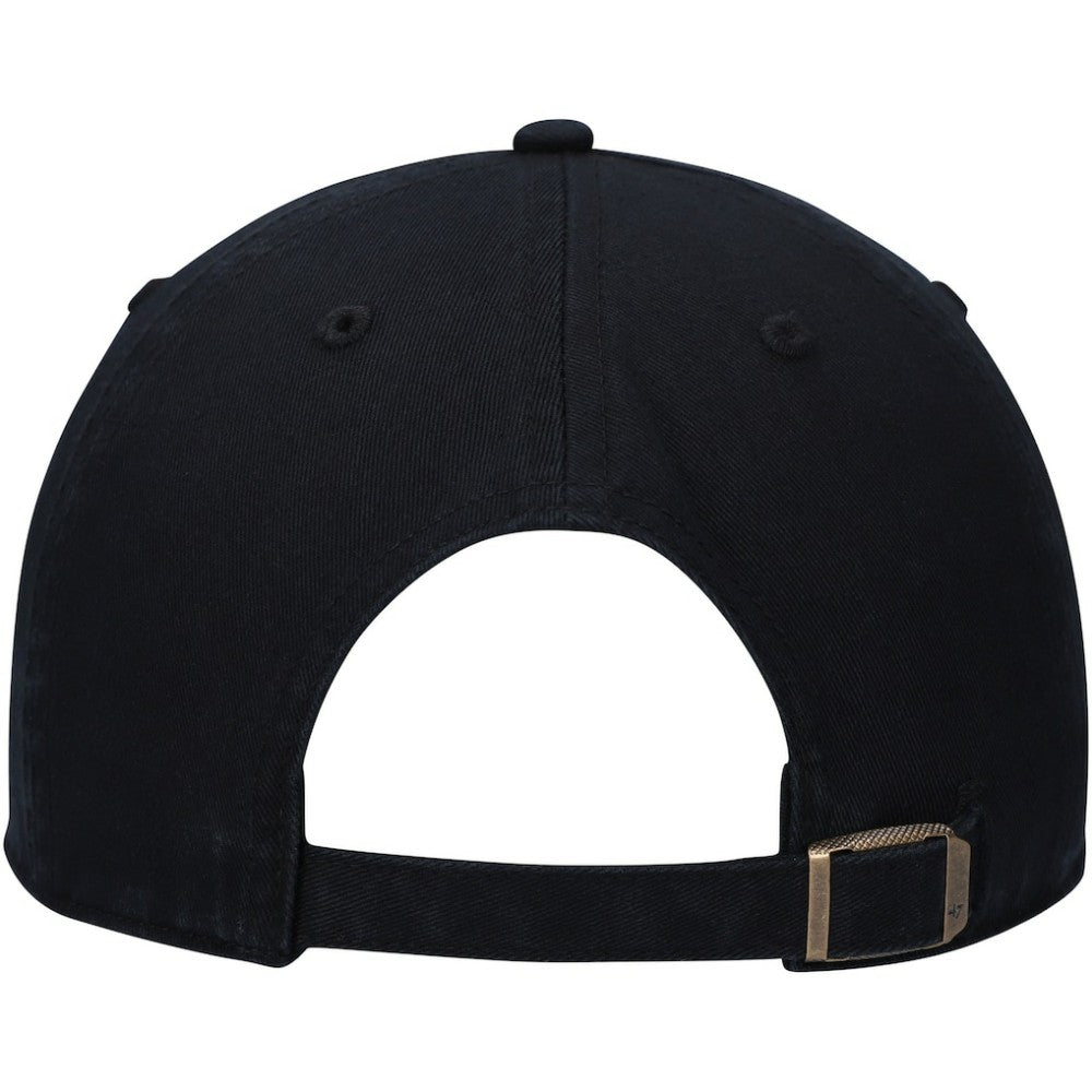Pittsburgh Pirates '47 Logo Cooperstown Collection Clean Up Adjustable Hat - Black Hats
