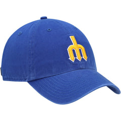 Seattle Mariners '47 1977 Logo Cooperstown Collection Clean Up Adjustable Hat - Royal Hats
