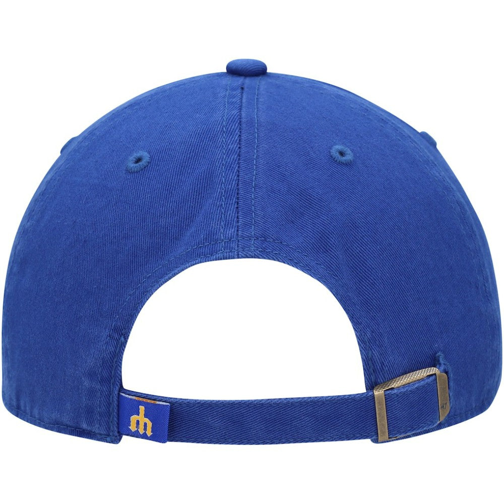 Seattle Mariners '47 1977 Logo Cooperstown Collection Clean Up Adjustable Hat - Royal Hats