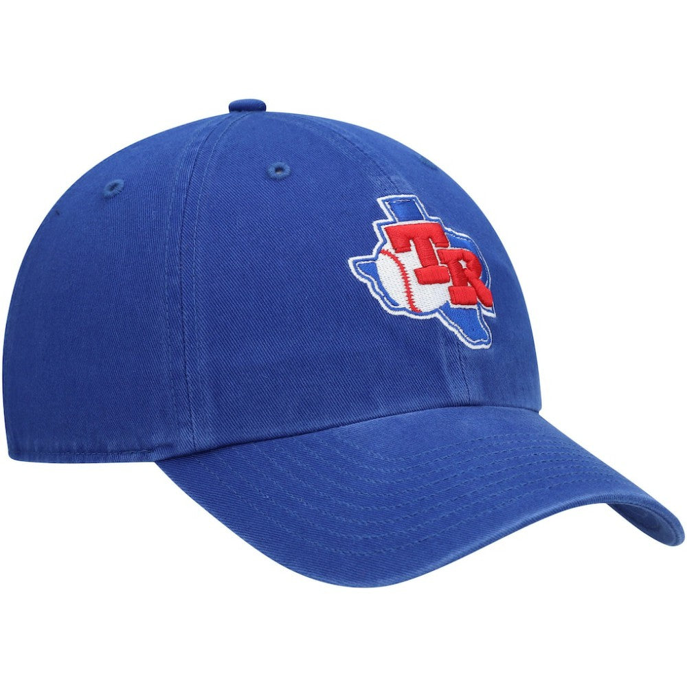 Texas Rangers '47 Team Logo Cooperstown Collection Clean Up Adjustable Hat - Royal Hats