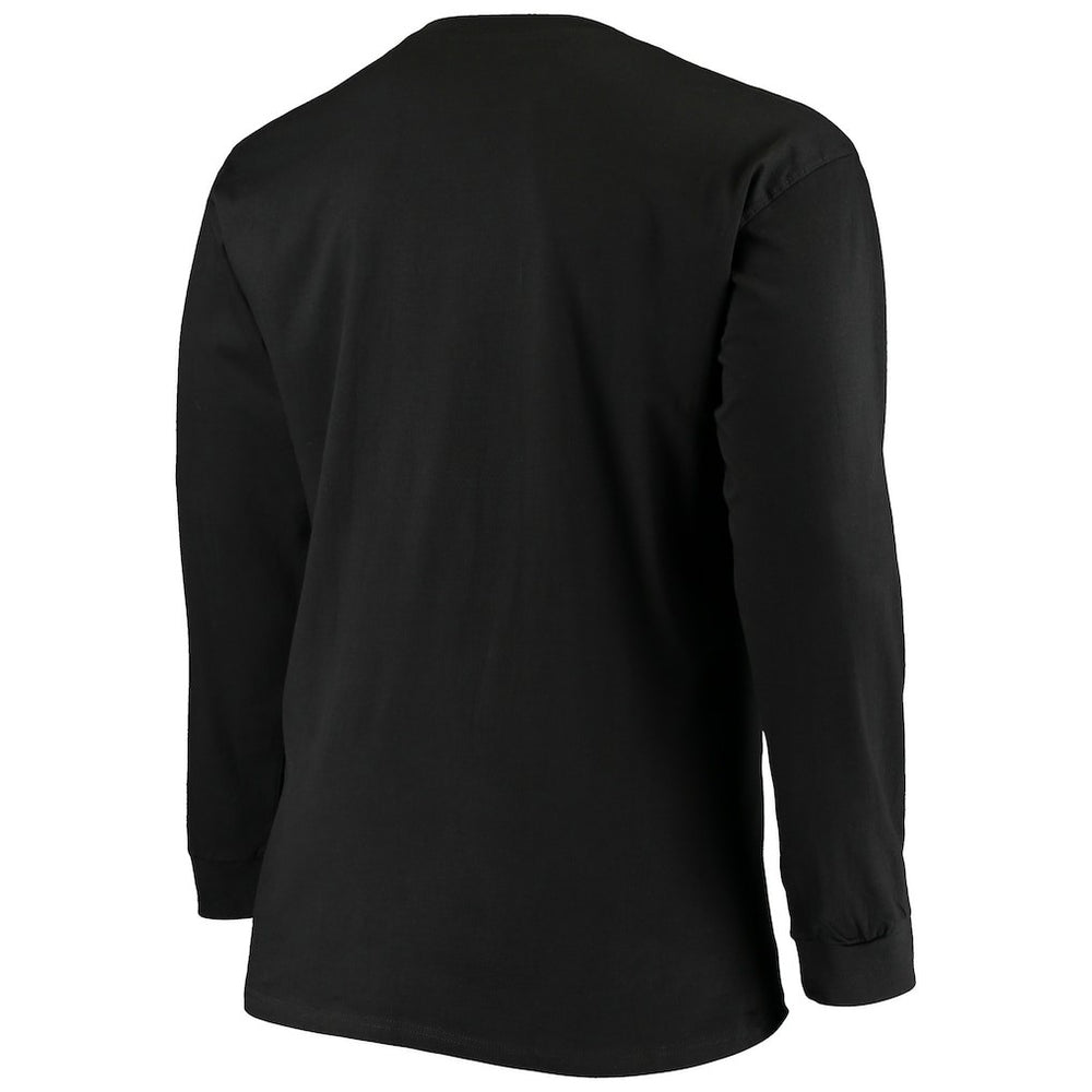 Jacksonville Jaguars Big & Tall Color Pop Long Sleeve T-Shirt - Black T-shirts