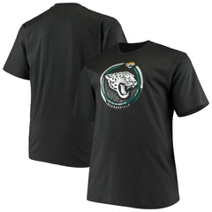 Jacksonville Jaguars Big & Tall Color Pop T-Shirt - Black T-shirts