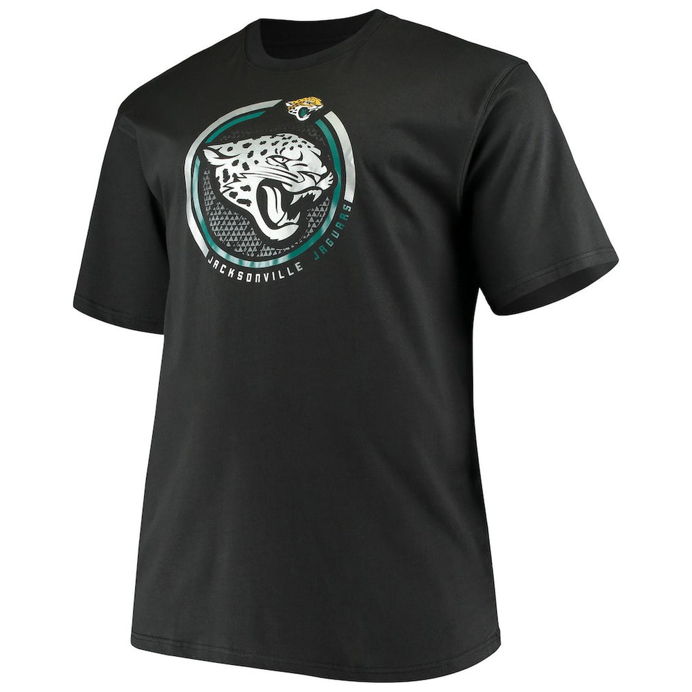 Jacksonville Jaguars Big & Tall Color Pop T-Shirt - Black T-shirts