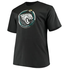 Jacksonville Jaguars Big & Tall Color Pop T-Shirt - Black T-shirts