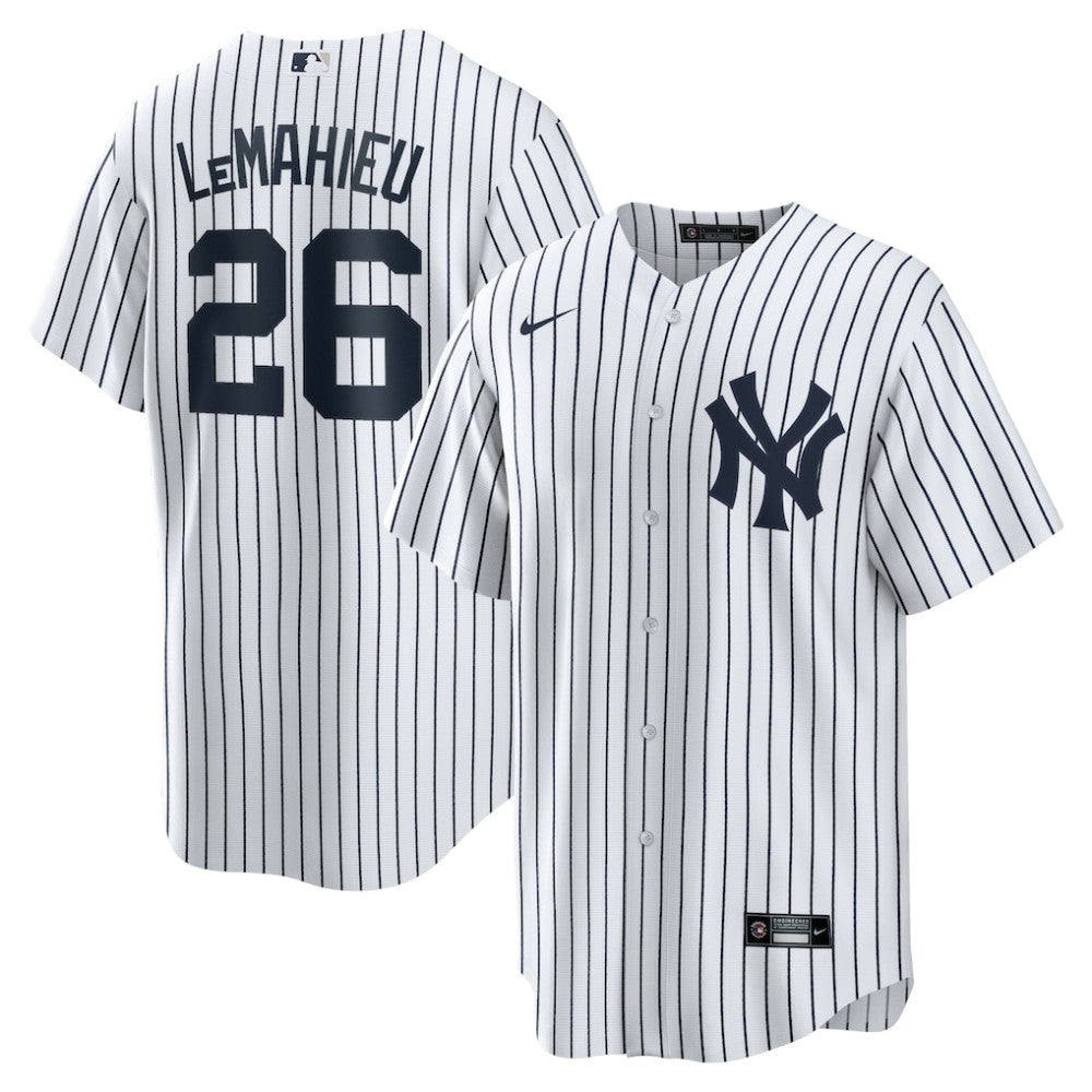 DJ LeMahieu New York Yankees Nike Home Replica Jersey - White Jerseys