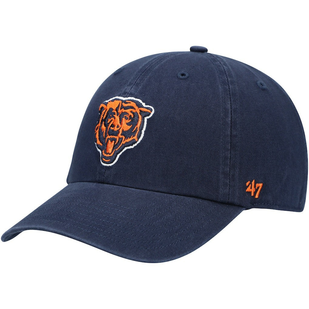 Chicago Bears '47 Primary Alternate Logo Clean Up Adjustable Hat - Navy Hats