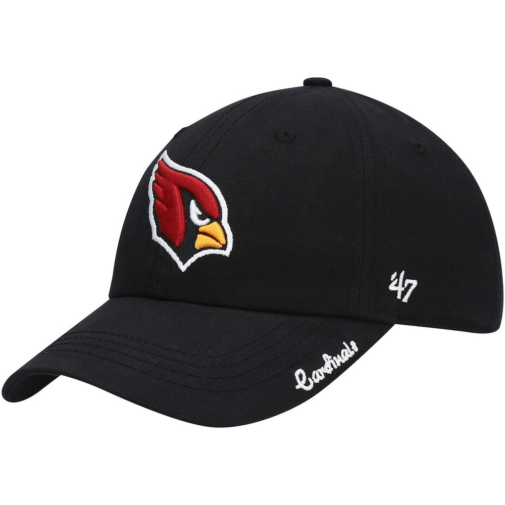 Arizona Cardinals '47 Women's Miata Clean Up Primary Adjustable Hat - Black Hats