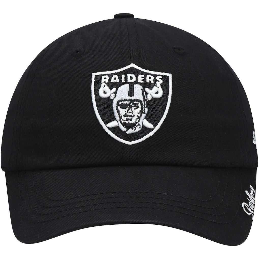 Las Vegas Raiders '47 Women's Miata Clean Up Primary Adjustable Hat - Black Hats