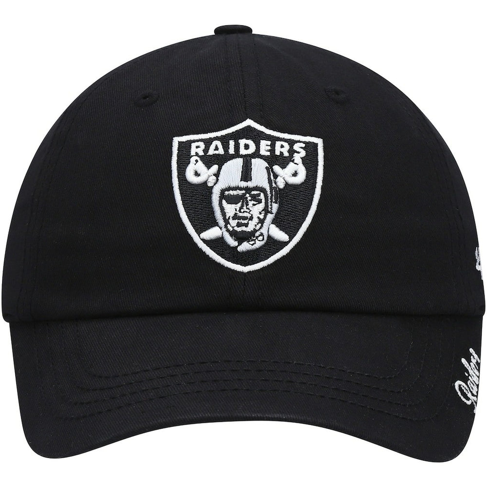 Las Vegas Raiders '47 Women's Miata Clean Up Primary Adjustable Hat - Black Hats