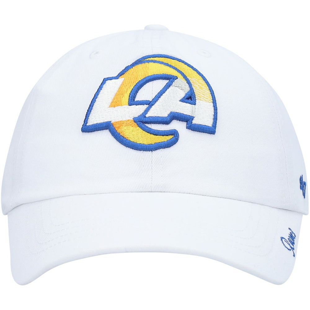 Los Angeles Rams '47 Women's Miata Clean Up Logo Adjustable Hat - White Hats