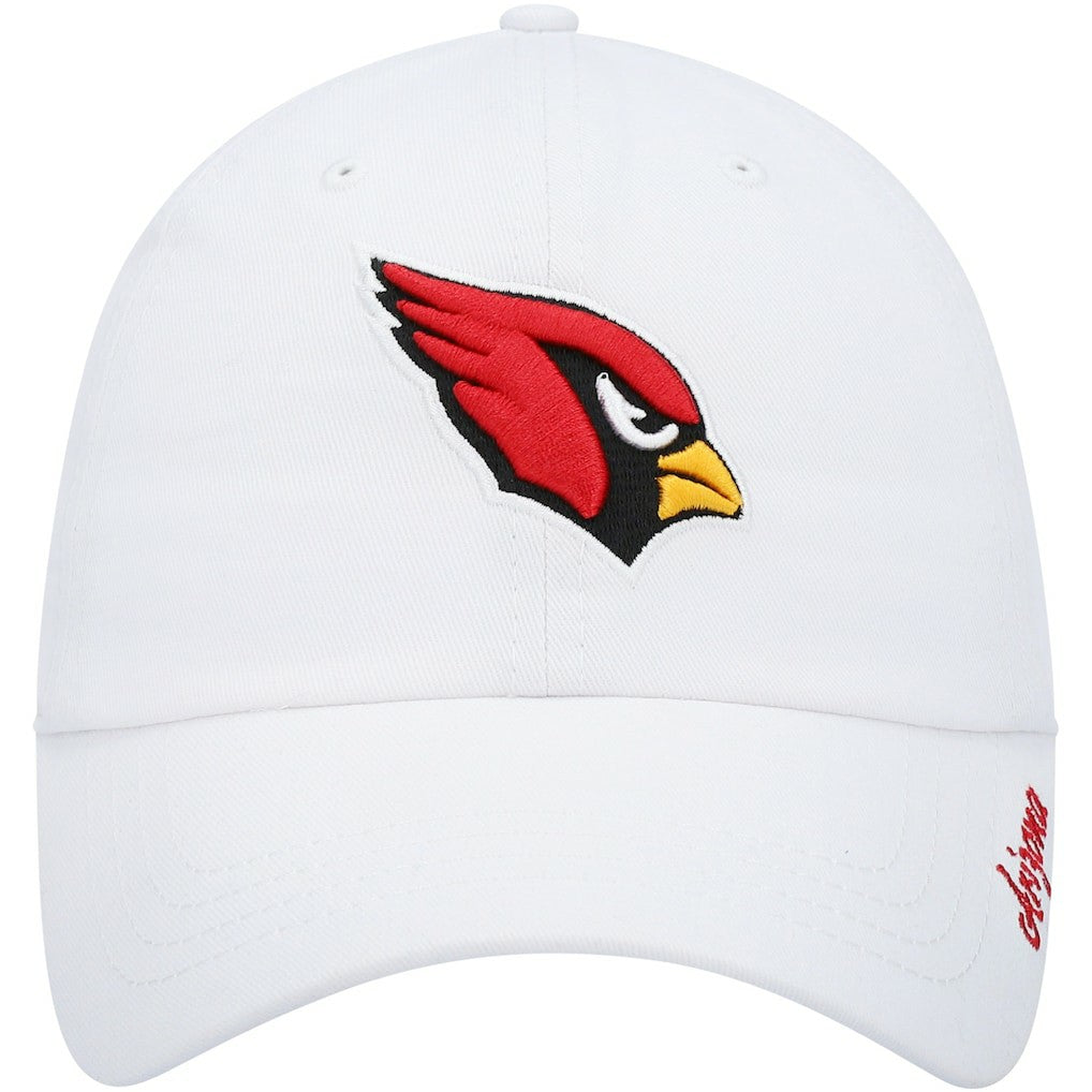Arizona Cardinals '47 Women's Miata Clean Up Logo Adjustable Hat - White Hats